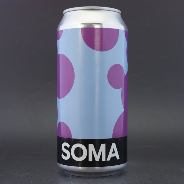 This is a can of SOMA - Cloud Nine - 6% (440ml). It is a IPA craft beer available to buy from Ghost Whale, voted London's best craft beer shop.