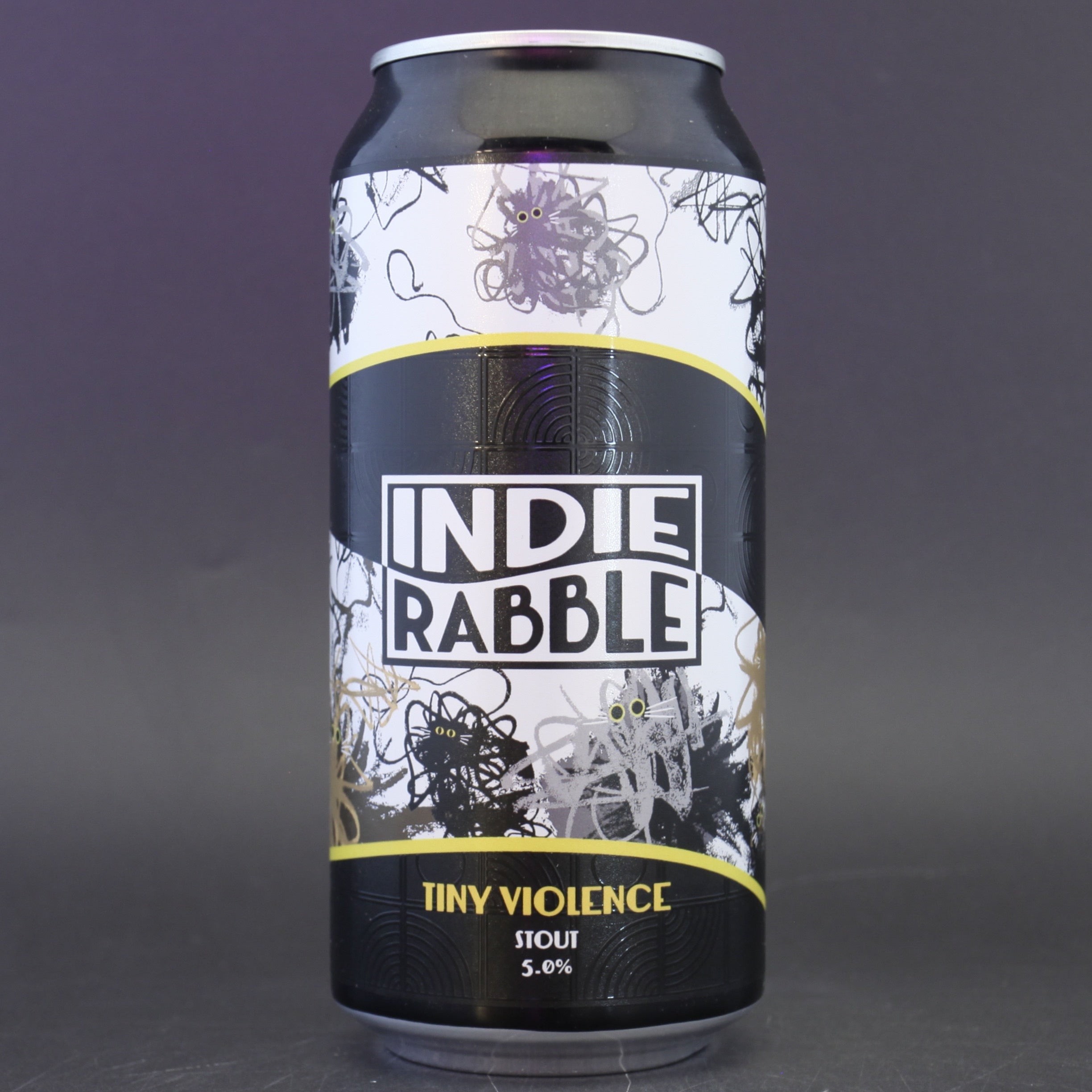 Indie Rabble - Tiny Violence - 5% (440ml) - Ghost Whale