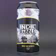 This is a can of Indie Rabble - Tiny Violence - 5% (440ml). It is a Stout / Porter craft beer available to buy from Ghost Whale, voted London's best craft beer shop.