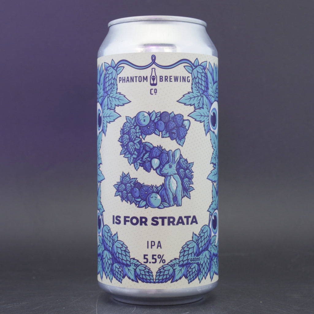 Phantom Brewing Co - S Is For Strata - 5.5% (440ml) - Ghost Whale