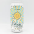 This is a can of Abbeydale - Reverence - 0.5% (440ml). It is a Pale Ale craft beer available to buy from Ghost Whale, voted London's best craft beer shop.