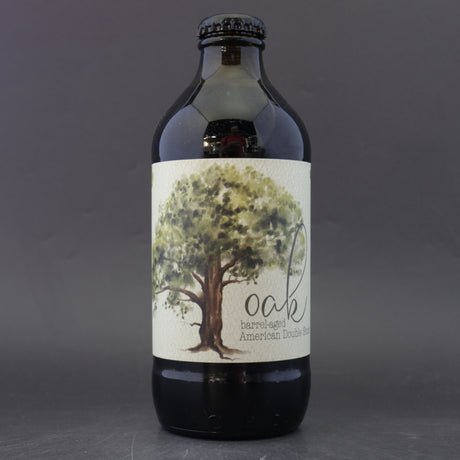 This is a bottle of Humble Forager / Fair State Brewing - Oak - 14.5% (355ml). It is a Imperial Stout / Porter craft beer available to buy from Ghost Whale, voted London's best craft beer shop.