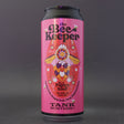 This is a can of Tank Busters - Beekeeper vol.7: Passion Fruit, Dragon Fruit, Yuzu - 6.8% (500ml). It is a Sour craft beer available to buy from Ghost Whale, voted London's best craft beer shop.
