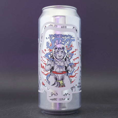 This is a can of Foam - Experimental Jet Set - 9.2% (473ml). It is a Double IPA craft beer available to buy from Ghost Whale, voted London's best craft beer shop.