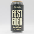 This is a can of Donzoko - Festbier 2026 - 5.6% (440ml). It is a Lager / Pilsner / Kölsch craft beer available to buy from Ghost Whale, voted London's best craft beer shop.