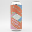 This is a can of Grimm Artisanal Ales - Crystal Vibration - 7% (473ml). It is a IPA craft beer available to buy from Ghost Whale, voted London's best craft beer shop.