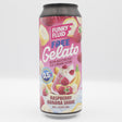 This is a can of Funky Fluid - Free Gelato: Raspberry & Banana Shake - 0.5% (500ml). It is a Sour craft beer available to buy from Ghost Whale, voted London's best craft beer shop.