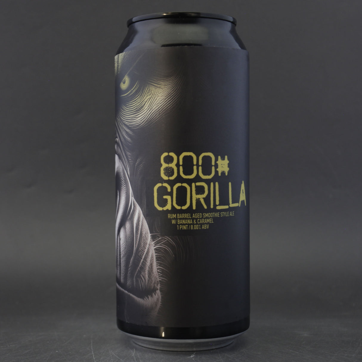 This is a can of Ill Will - 800# Gorilla - 5.5% (473ml). It is a Sour craft beer available to buy from Ghost Whale, voted London's best craft beer shop.
