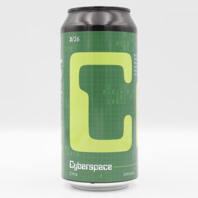 This is a can of Neon Raptor / Coolhead Brew - Cyberspace - 8% (440ml). It is a Double IPA craft beer available to buy from Ghost Whale, voted London's best craft beer shop.