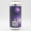 This is a can of Azvex - Purple Galaxies - 7% (440ml). It is a IPA craft beer available to buy from Ghost Whale, voted London's best craft beer shop.
