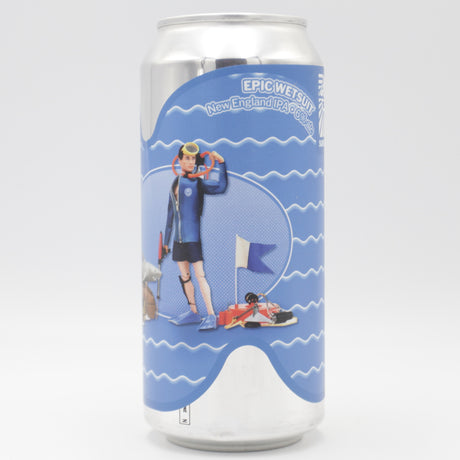 This is a can of Sureshot - Epic Wetsuit - 6% (440ml). It is a IPA craft beer available to buy from Ghost Whale, voted London's best craft beer shop.