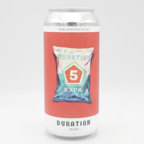 This is a can of Duration / Five Points - Crisps - 4.6% (440ml). It is a Pale Ale craft beer available to buy from Ghost Whale, voted London's best craft beer shop.