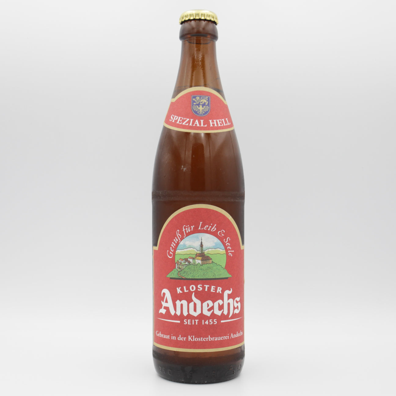 This is a bottle of Andechs - Spezial Hell - 5.9% (500ml). It is a Lager / Pilsner / Kölsch craft beer available to buy from Ghost Whale, voted London's best craft beer shop.