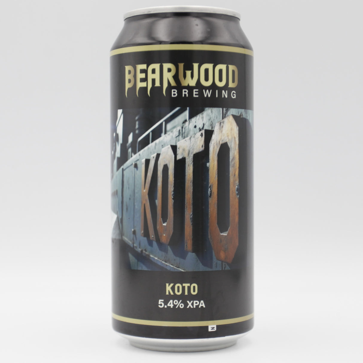 This is a can of Bearwood - Koto - 5.4% (440ml). It is a Pale Ale craft beer available to buy from Ghost Whale, voted London's best craft beer shop.