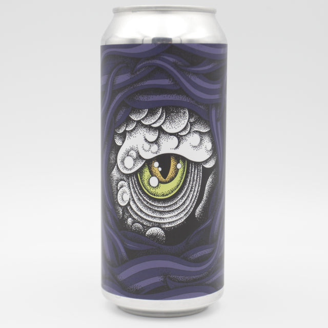 This is a can of Tired Hands - DDH Refreshing: Motueka - 8% (473ml). It is a Double IPA craft beer available to buy from Ghost Whale, voted London's best craft beer shop.