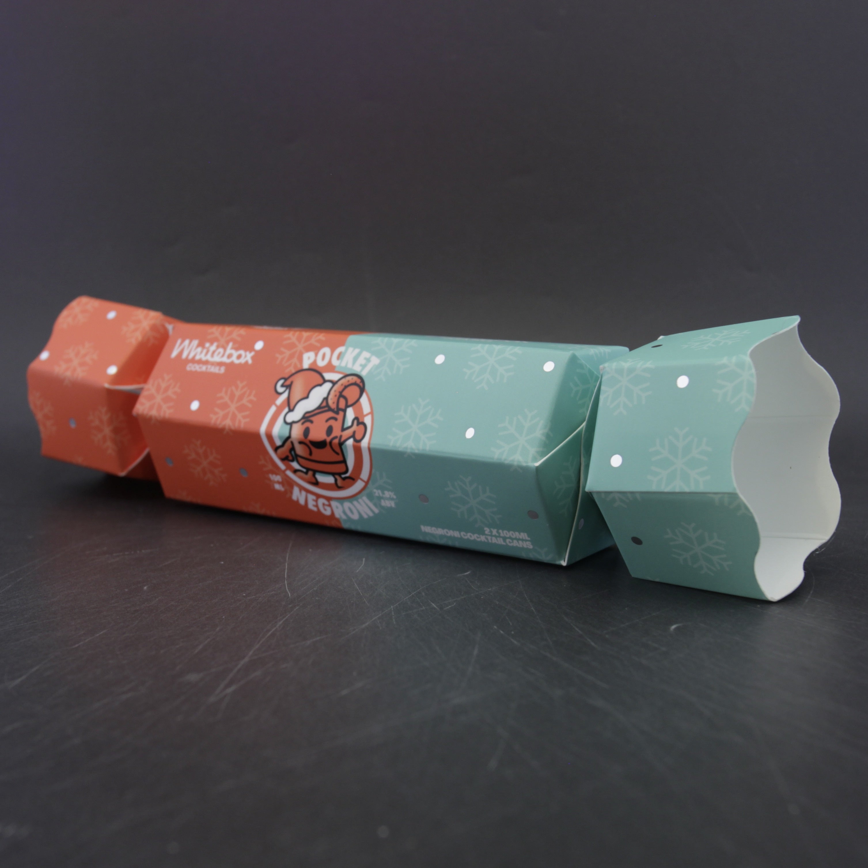 Whitebox - Christmas Cracker: Pocket Negroni - 21.8% (2x100ml) - Ghost Whale