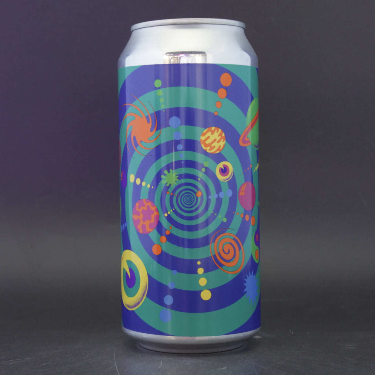 This is a can of Omnipollo / Brujos - The Beginning - 10% (440ml). It is a Triple IPA craft beer available to buy from Ghost Whale, voted London's best craft beer shop.