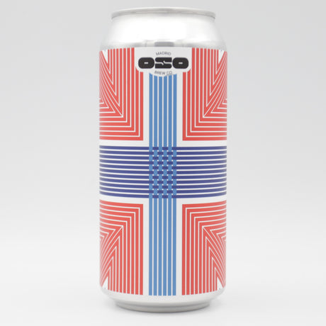This is a can of OSO Brewing / Track - Mainline - 7% (440ml). It is a IPA craft beer available to buy from Ghost Whale, voted London's best craft beer shop.