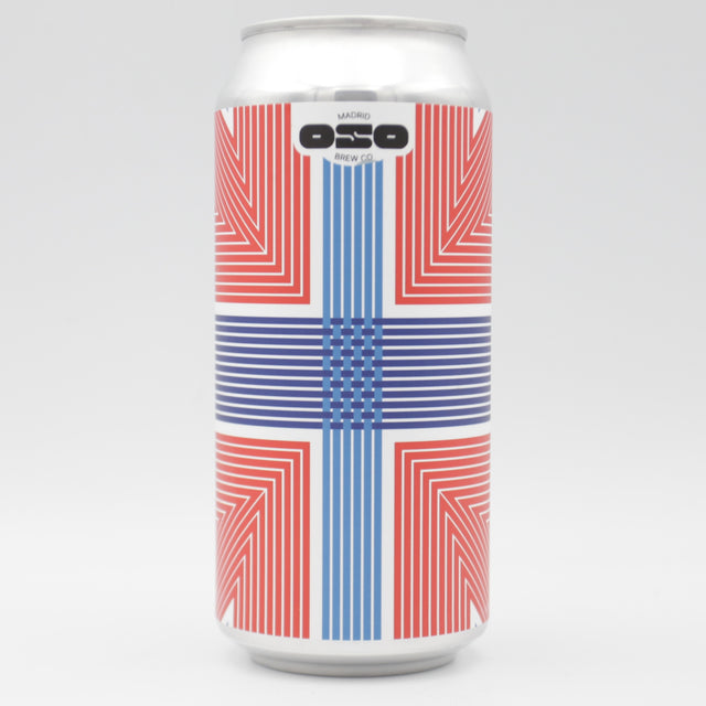 This is a can of OSO Brewing / Track - Mainline - 7% (440ml). It is a IPA craft beer available to buy from Ghost Whale, voted London's best craft beer shop.