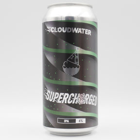 This is a can of Cloudwater - 11th Birthday Supercharged IPA - 6% (440ml). It is a IPA craft beer available to buy from Ghost Whale, voted London's best craft beer shop.