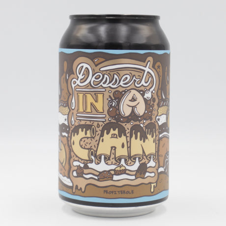 This is a can of Amundsen - Dessert In A Can: Profiterole - 10.5% (330ml). It is a Imperial Stout / Porter craft beer available to buy from Ghost Whale, voted London's best craft beer shop.