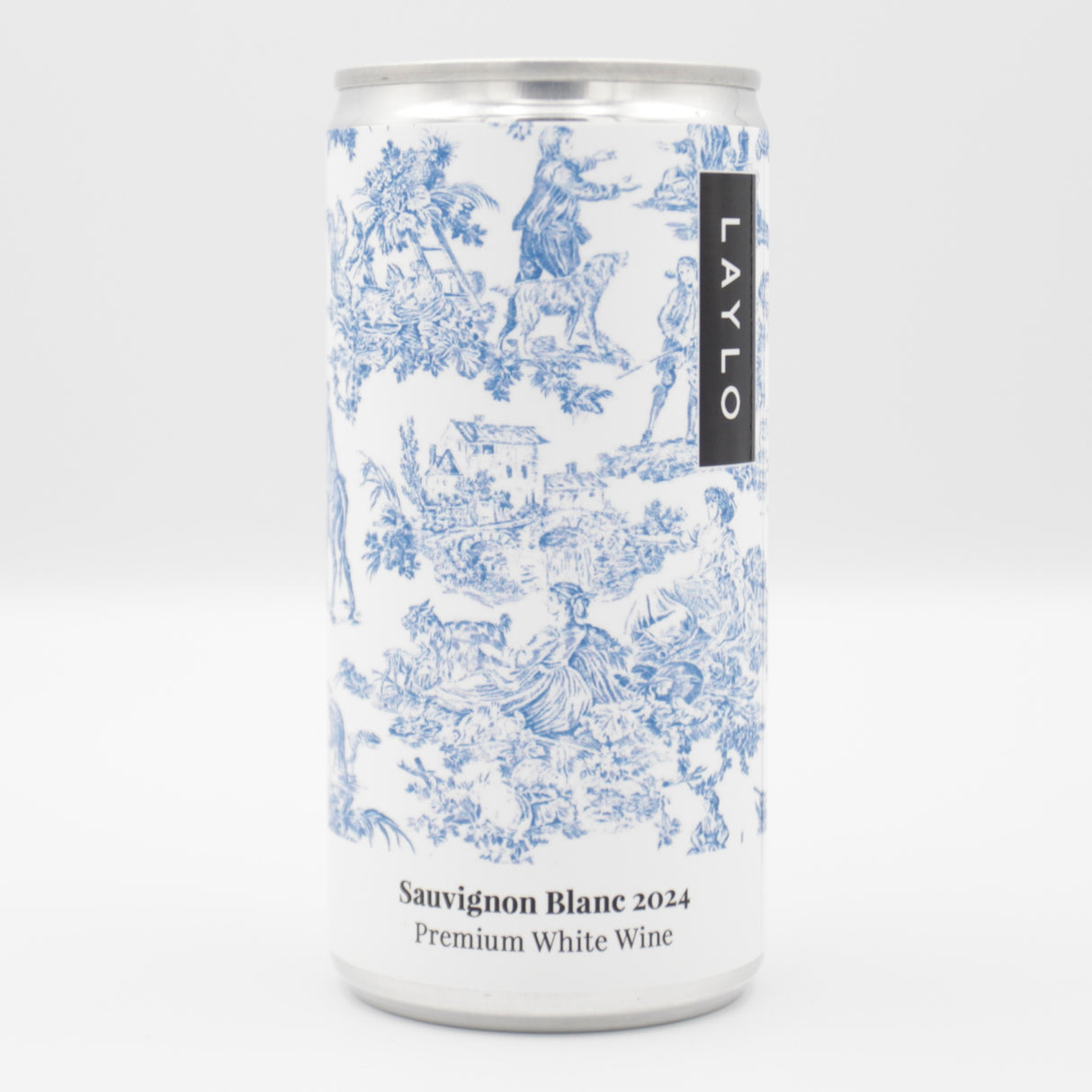 This is a can of Laylo - Sauvignon Blanc - 11% (187ml). It is a White Wine craft wine available to buy from Ghost Whale, voted London's best craft beer shop.