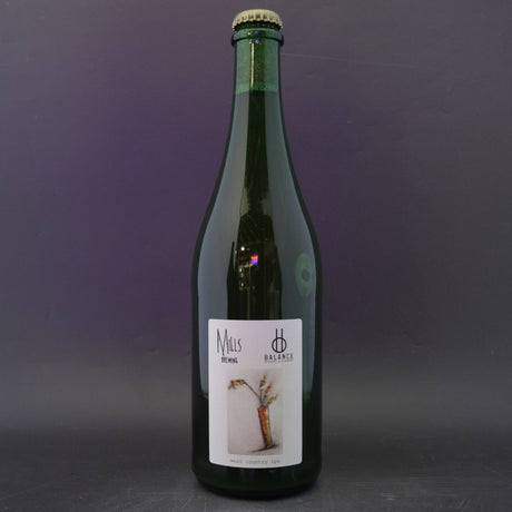 This is a sharing bottle of Mills Brewing / Balance Brewing & Blending - West Country IPA - 7.5% (750ml). It is a Wild Ale craft beer available to buy from Ghost Whale, voted London's best craft beer shop.