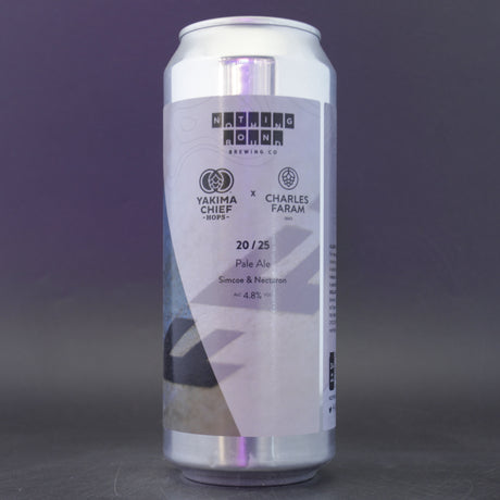 This is a can of Nothing Bound - 20 / 25 - 4.8% (500ml). It is a Pale Ale craft beer available to buy from Ghost Whale, voted London's best craft beer shop.