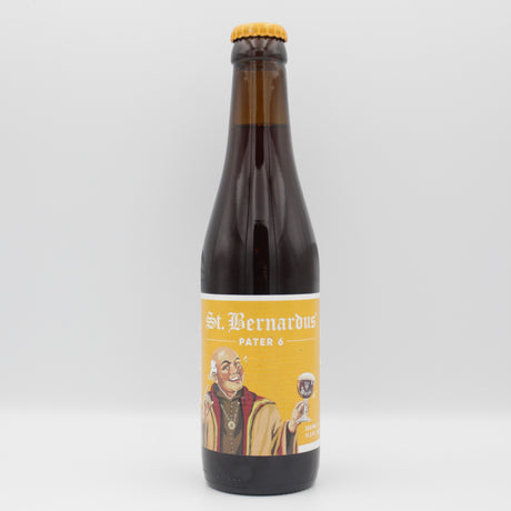 This is a bottle of St Bernardus - Pater 6 - 6.7% (330ml). It is a Belgian Style craft beer available to buy from Ghost Whale, voted London's best craft beer shop.