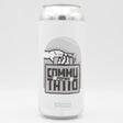 This is a can of Messorem / Brasserie Popihn - Commutatio: Popihn - 6.5% (473ml). It is a IPA craft beer available to buy from Ghost Whale, voted London's best craft beer shop.