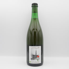 This is a sharing bottle of Cantillon - Grand Cru Bruoscella - 5% (750ml). It is a Lambic craft beer available to buy from Ghost Whale, voted London's best craft beer shop.