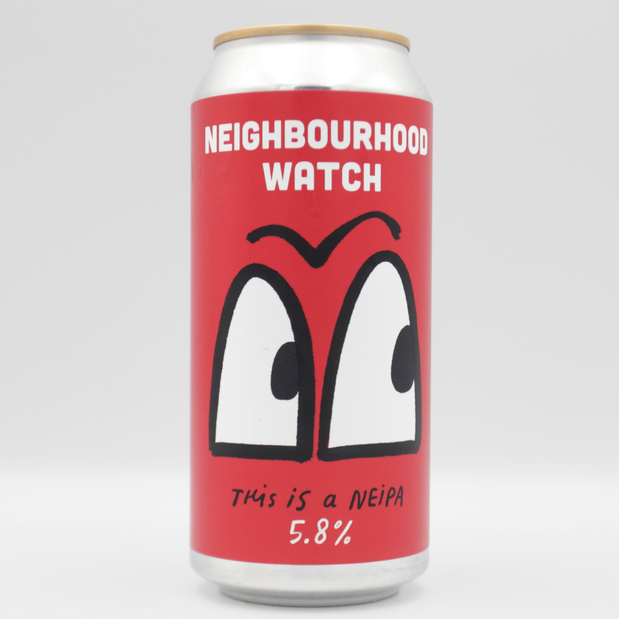 This is a can of Pretty Decent - Neighbourhood Watch - 5.8% (440ml). It is a IPA craft beer available to buy from Ghost Whale, voted London's best craft beer shop.