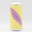 This is a can of Omnipollo - Bianca: PB&J Lassi Gose - 6% (440ml). It is a Gose craft beer available to buy from Ghost Whale, voted London's best craft beer shop.