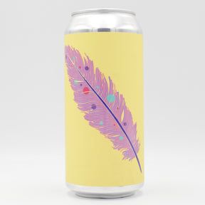 This is a can of Omnipollo - Bianca: PB&J Lassi Gose - 6% (440ml). It is a Gose craft beer available to buy from Ghost Whale, voted London's best craft beer shop.