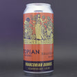 This is a can of Utopian / Braybrooke - Franconian Dunkel - 4.9% (440ml). It is a Lager / Pilsner / Kölsch craft beer available to buy from Ghost Whale, voted London's best craft beer shop.