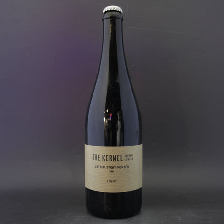 This is a sharing bottle of The Kernel - Vatted Stout Porter 1864 - 8.2% (750ml). It is a Wild Ale craft beer available to buy from Ghost Whale, voted London's best craft beer shop.