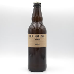 This is a bottle of The Kernel - Witbier - 4% (500ml). It is a Wit / Wheat craft beer available to buy from Ghost Whale, voted London's best craft beer shop.