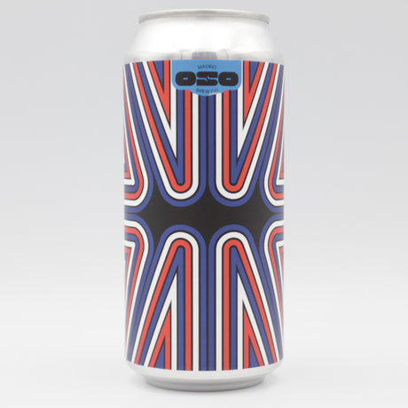 This is a can of OSO Brewing / Verdant / Prizm - Aura - 7% (440ml). It is a IPA craft beer available to buy from Ghost Whale, voted London's best craft beer shop.