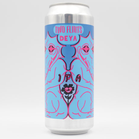 This is a can of DEYA / Two Flints - Liminal Messaging - 6.3% (500ml). It is a IPA craft beer available to buy from Ghost Whale, voted London's best craft beer shop.