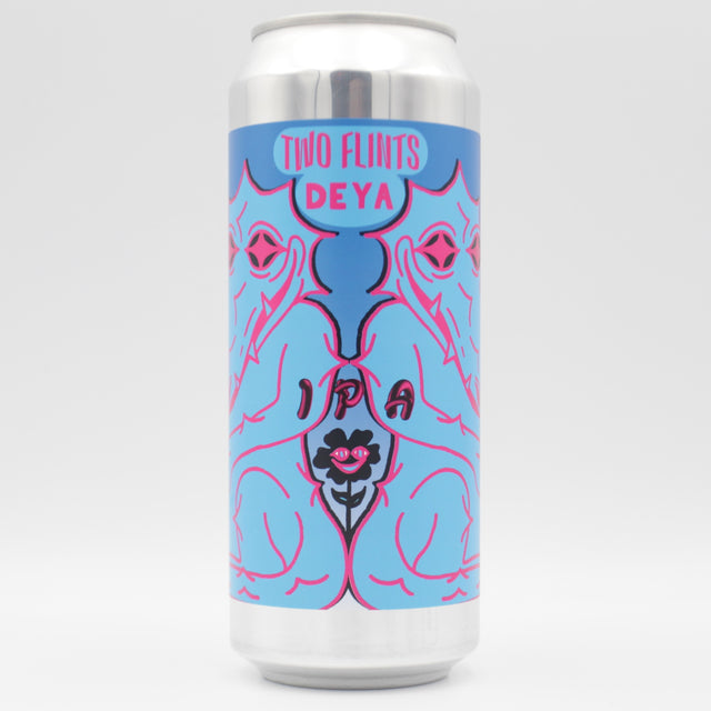 This is a can of DEYA / Two Flints - Liminal Messaging - 6.3% (500ml). It is a IPA craft beer available to buy from Ghost Whale, voted London's best craft beer shop.