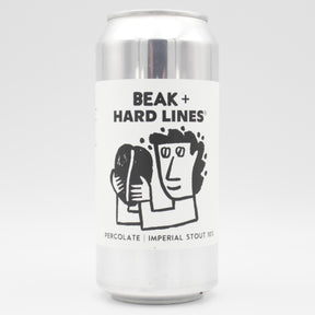 This is a can of Beak - Percolate - 10% (440ml). It is a Imperial Stout / Porter craft beer available to buy from Ghost Whale, voted London's best craft beer shop.