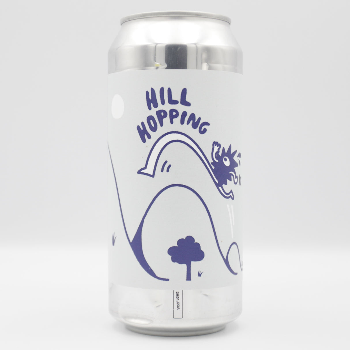 This is a can of Verdant / Rivington - Hill Hopping - 4.9% (440ml). It is a Pale Ale craft beer available to buy from Ghost Whale, voted London's best craft beer shop.