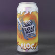 This is a can of Floc - Vivid Glow - 5.4% (440ml). It is a Pale Ale craft beer available to buy from Ghost Whale, voted London's best craft beer shop.