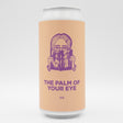 This is a can of Pomona Island - The Palm Of Your Eye - 6.2% (440ml). It is a IPA craft beer available to buy from Ghost Whale, voted London's best craft beer shop.