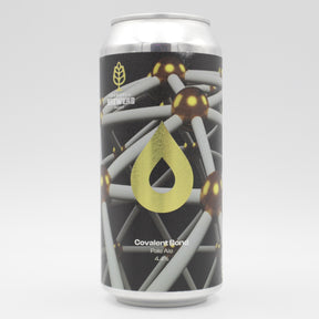 This is a can of Polly's Brew Co - Covalent Bond #1 - 4.4% (440ml). It is a Pale Ale craft beer available to buy from Ghost Whale, voted London's best craft beer shop.