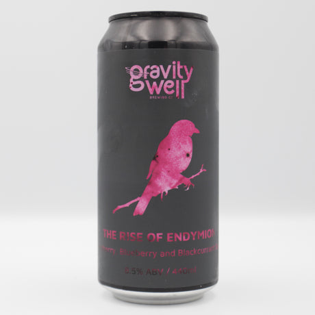 This is a can of Gravity Well - Rise Of Endymion - 8.5% (440ml). It is a Sour craft beer available to buy from Ghost Whale, voted London's best craft beer shop.