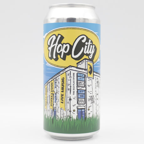 This is a can of Northern Monk / Messorem - Hop City 2026 - 6.5% (440ml). It is a IPA craft beer available to buy from Ghost Whale, voted London's best craft beer shop.