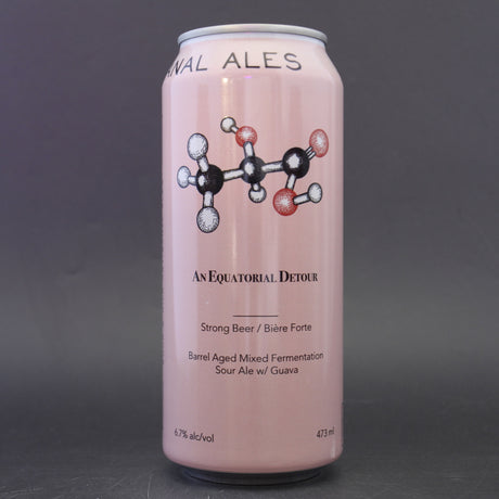 This is a can of Trial & Ale - An Equatorial Detour [can] - 6.7% (473ml). It is a Sour craft beer available to buy from Ghost Whale, voted London's best craft beer shop.