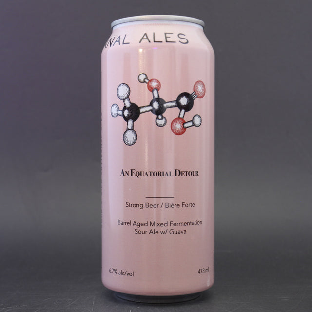 This is a can of Trial & Ale - An Equatorial Detour [can] - 6.7% (473ml). It is a Sour craft beer available to buy from Ghost Whale, voted London's best craft beer shop.