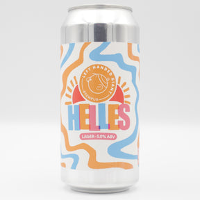 This is a can of Left Handed Giant - Brewpub: Helles - 5% (440ml). It is a Lager / Pilsner / Kölsch craft beer available to buy from Ghost Whale, voted London's best craft beer shop.